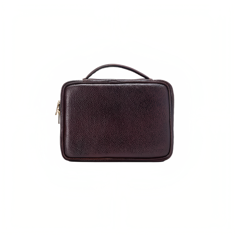 Travel Jewellery Bag - Ash Brown