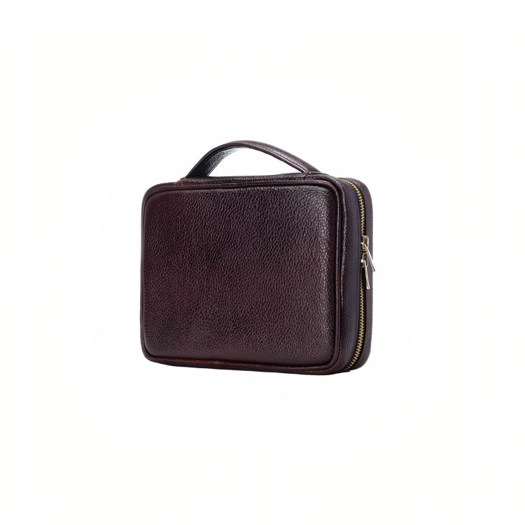 Travel Jewellery Bag - Ash Brown